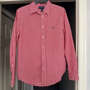 Ralph Lauren Red Gingham Men's Shirt